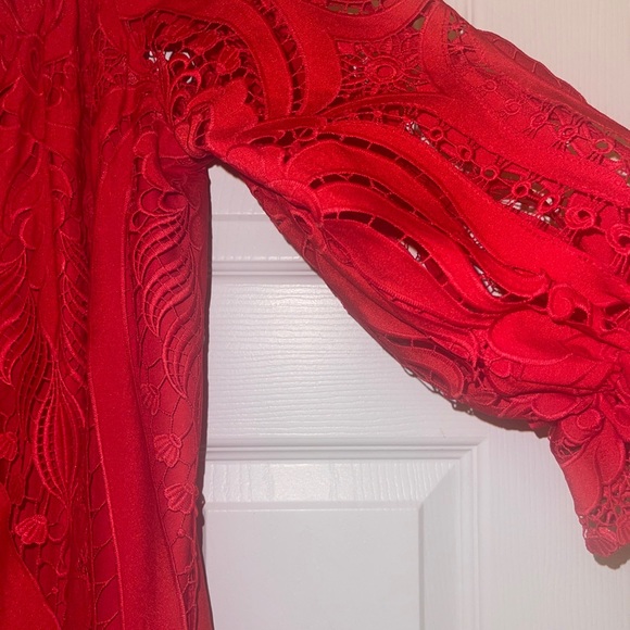 Delfi Off-The-Shoulder Midi Dress s-m new - Picture 7 of 10